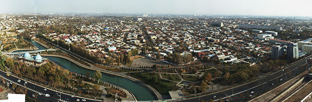 Ташкент с телевышки
