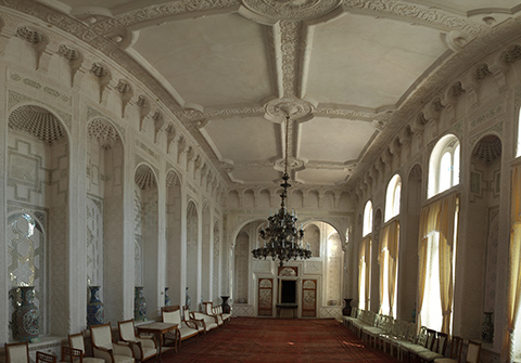 Бухара, Ситораи Мохи-хоса (загородная резиденция Бухарского эмира), Белый зал